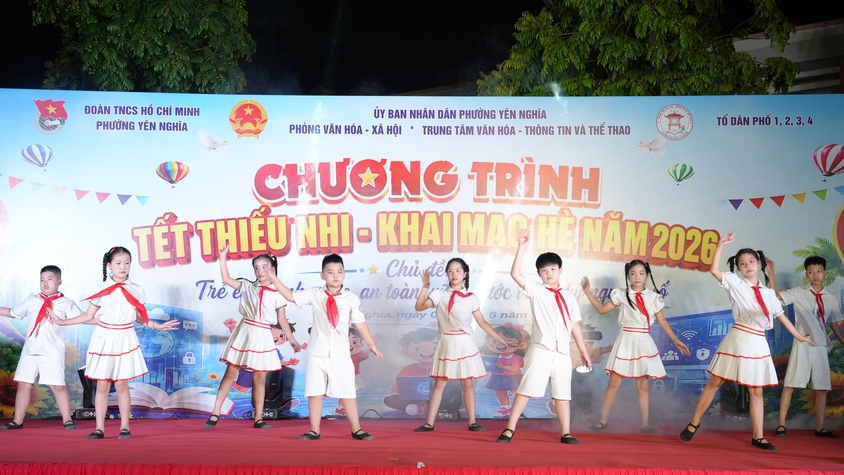 Yên Nghĩa tổ chức chương trình Tết Thiếu nhi – Khai mạc hè năm 2026