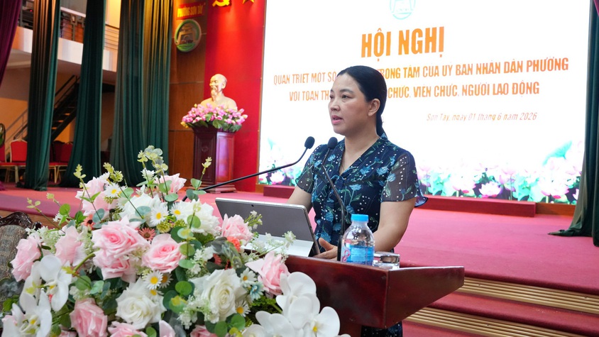 SƠN TÂY TRIỂN KHAI CÁC NHIỆM VỤ TRỌNG TÂM TRONG THỜI GIAN TỚI