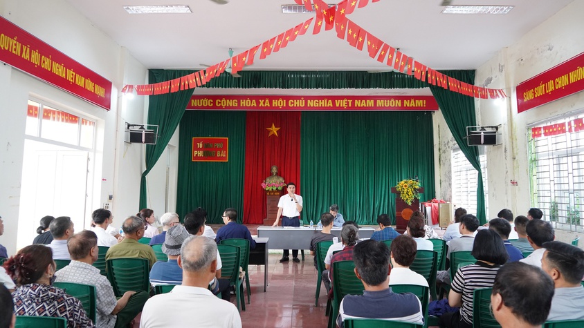 Phường Chương Mỹ đối thoại, tiếp thu ý kiến về 47 phương án bồi thường, hỗ trợ, tái định cư tại TDP Phượng Bãi 