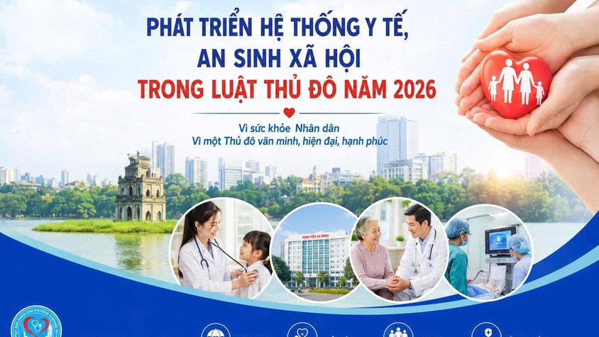 PHÁT TRIỂN HỆ THỐNG Y TẾ, AN SINH XÃ HỘI TRONG LUẬT THỦ ĐÔ NĂM 2026