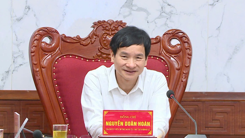 THƯỜNG TRỰC ĐẢNG ỦY XÃ PHÚC THỌ NGHE BÁO CÁO PHƯƠNG ÁN TỔNG MẶT BẰNG CÁC KHU ĐẤU GIÁ VÀ MỘT SỐ DỰ ÁN ĐẦU TƯ TRÊN ĐỊA BÀN
