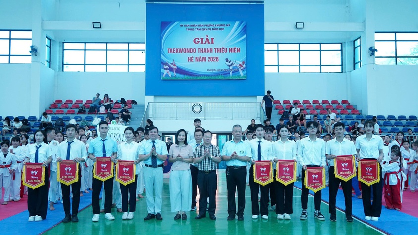 Phường Chương Mỹ tổ chức Giải Taekwondo thanh thiếu niên hè năm 2026