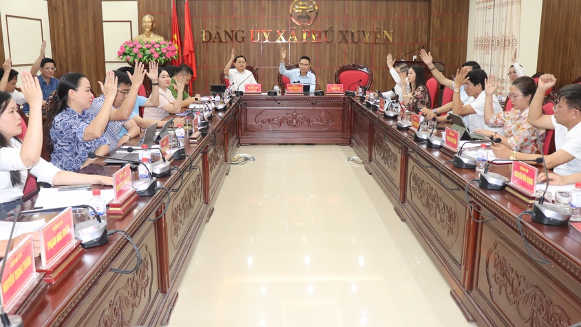 Hội nghị lần thứ bảy Ban Chấp hành Đảng bộ xã Phú Xuyên khóa I, nhiệm kỳ 2025 – 2030