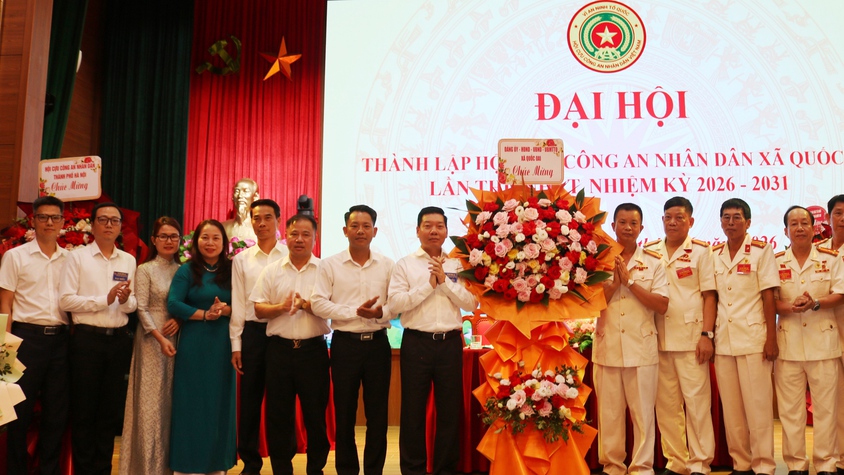 ĐẠI HỘI THÀNH LẬP HỘI CỰU CÔNG AN NHÂN DÂN XÃ QUỐC OAI LẦN THỨ NHẤT, NHIỆM KỲ 2026 – 2031
