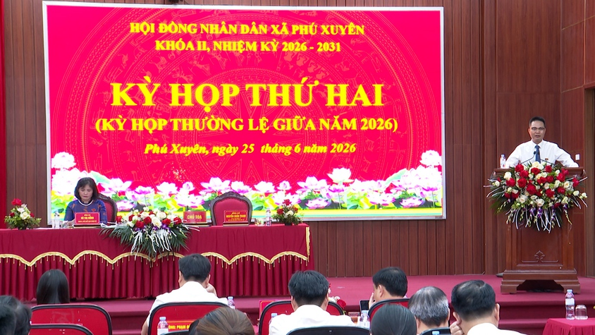 Xã Phú Xuyên tổ chức khai mạc Kỳ họp HĐND xã thường lệ khóa II, năm 2026
