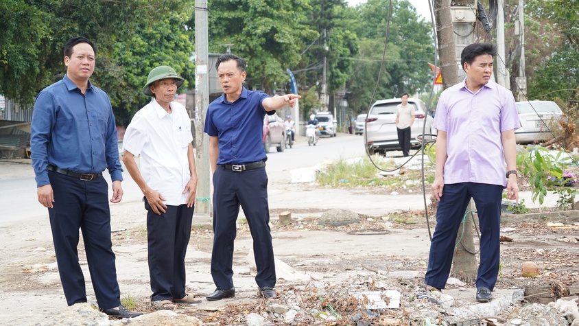 Lãnh đạo phường Chương Mỹ tăng cường vận động Nhân dân bàn giao mặt bằng Dự án Quốc lộ 6