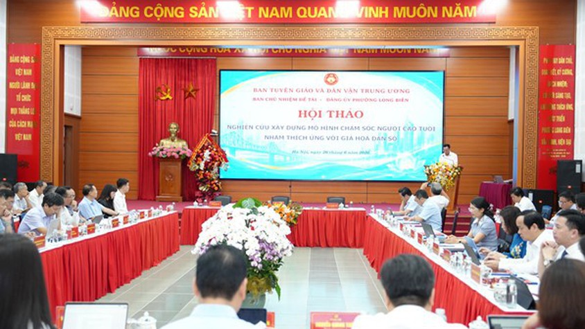 Xây dựng mô hình chăm sóc người cao tuổi từ cơ sở