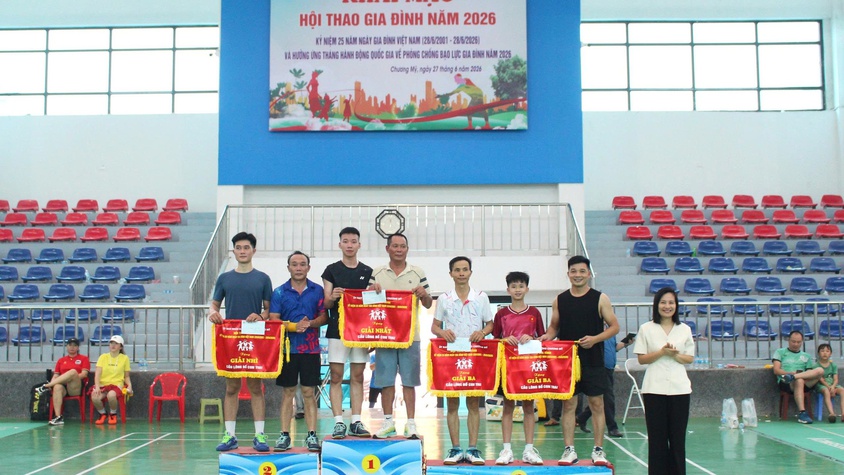 Phường Chương Mỹ tổ chức Hội thao gia đình phường năm 2026