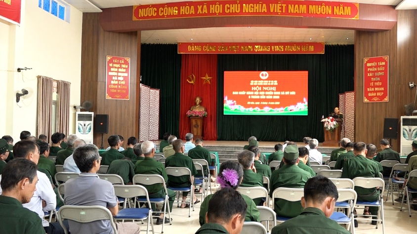 Hội CCB xã Mỹ Đức sơ kết công tác Hội 6 tháng đầu năm và tuyên truyền, phổ biến Luật Thủ đô năm 2026