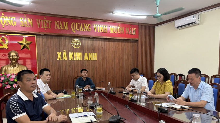 XÃ KIM ANH THAM DỰ HỘI NGHỊ TRỰC TUYẾN TOÀN QUỐC VỀ CÔNG TÁC CHUẨN BỊ CHO KỲ THI TỐT NGHIỆP THPT NĂM 2026