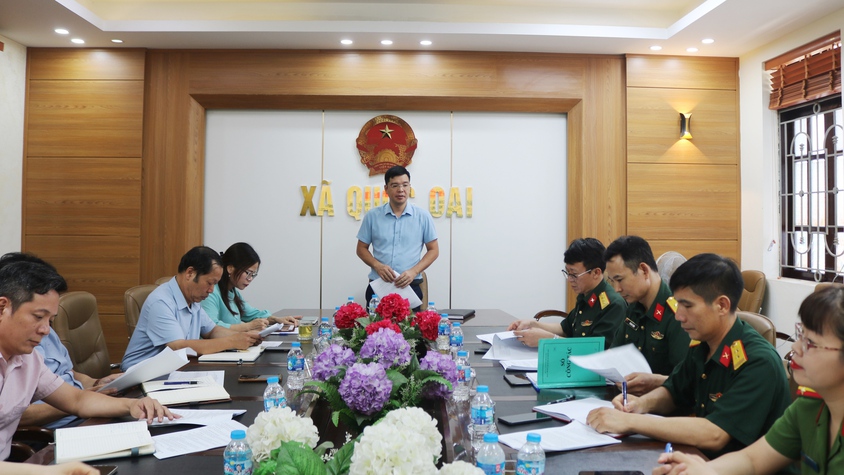 XÃ QUỐC OAI TRIỂN KHAI KHẢO SÁT THỰC TRẠNG MỘ LIỆT SĨ PHỤC VỤ CÔNG TÁC GIÁM ĐỊNH ADN XÁC ĐỊNH DANH TÍNH HÀI CỐT LIỆT Sỹ