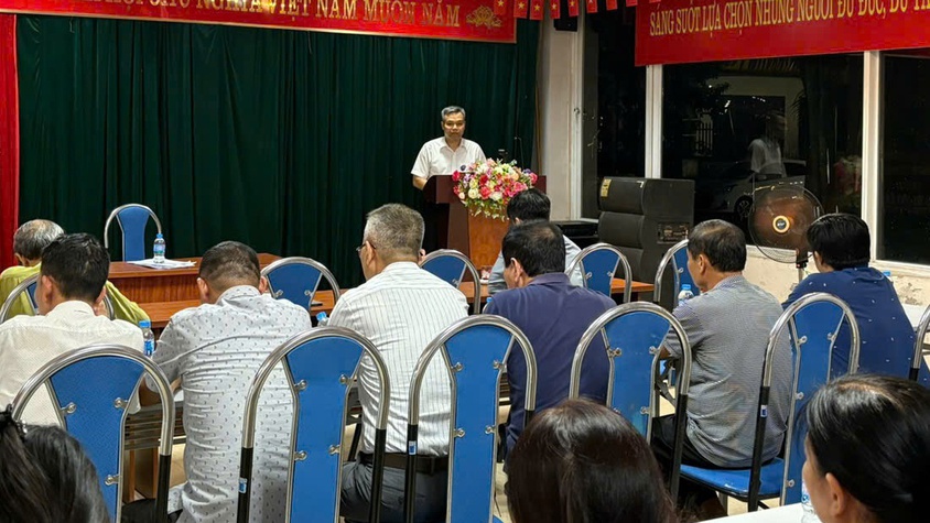 Lãnh đạo xã Thuận An dự sinh hoạt chi bộ tháng 6/2026 tại các Chi bộ thôn, Tổ dân phố