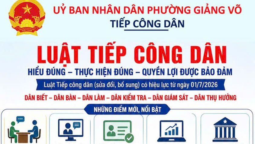 Một số điểm mới trong Luật sửa đổi, bổ sung một số điều của Luật Tiếp công dân