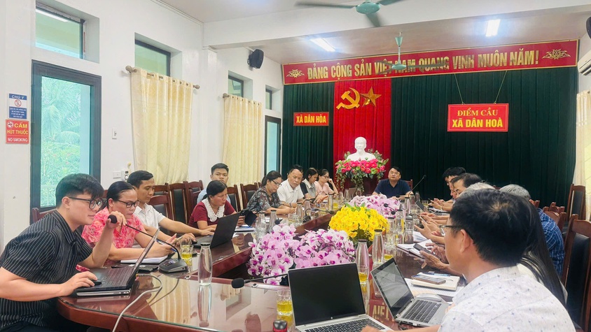 Dân Hòa thành lập Tổ khảo sát đánh giá hiệu quả hoạt động của Chính quyền địa phương 2 cấp