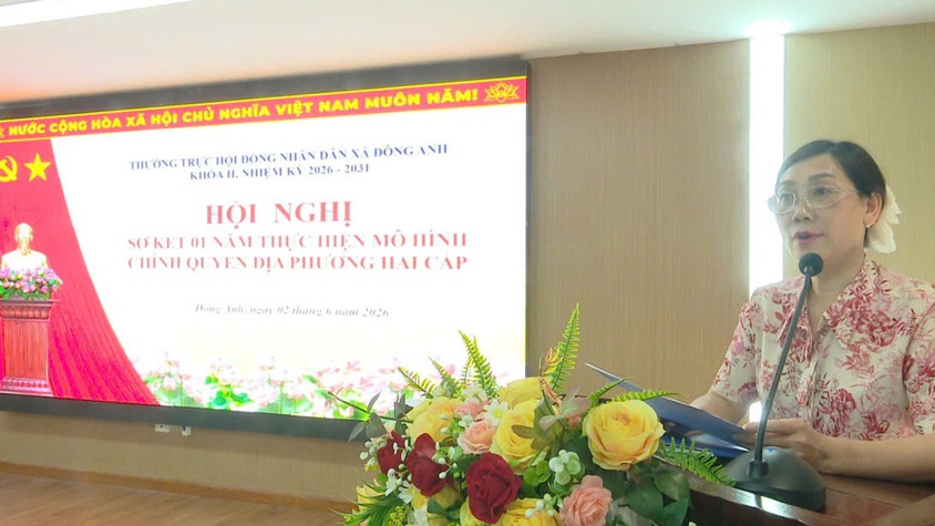 HĐND xã Đông Anh sơ kết 1 năm thực hiện mô hình chính quyền địa phương 02 cấp