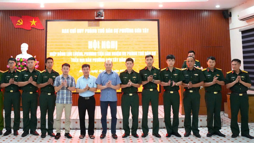 PHƯỜNG SƠN TÂY HIỆP ĐỒNG LỰC LƯỢNG, PHƯƠNG TIỆN PHÒNG THỦ DÂN SỰ NĂM 2026