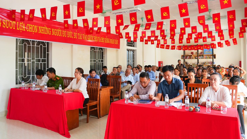 Tổ đại biểu số 3 HĐND xã Quốc Oai đã có buổi tiếp xúc cử tri trước kỳ họp thứ ba (Kỳ họp thường lệ giữa năm 2026)