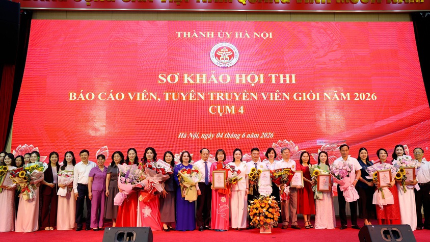 Phường Hà Đông: Sôi nổi vòng sơ khảo hội thi Báo cáo viên, tuyên truyền viên giỏi cụm 4 năm 2026