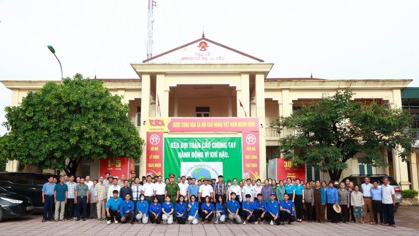 Lễ ra quân hưởng ứng Ngày Môi trường thế giới, Tháng hành động vì môi trường, Ngày Đại dương thế giới và Tuần lễ Biển và Hải đảo Việt Nam năm 2026 trên địa bàn xã Đại Xuyên