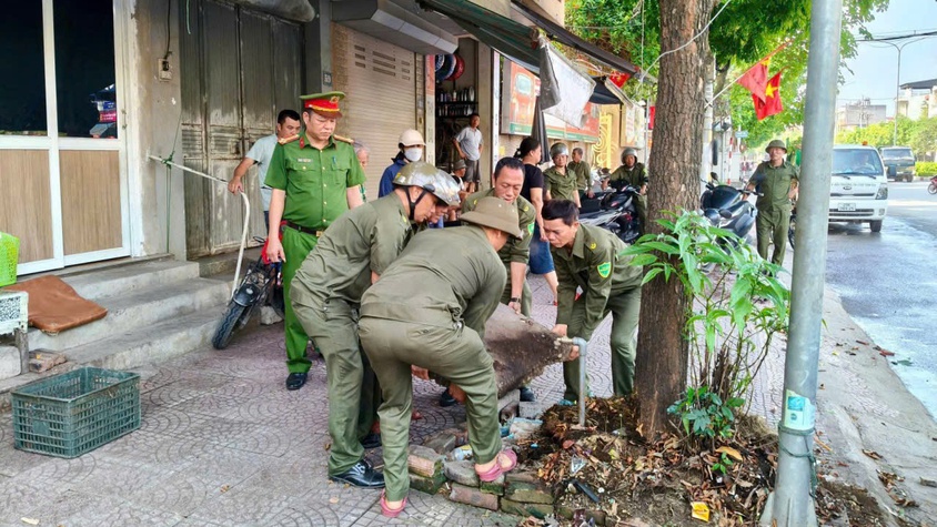 Phường Tùng Thiện quyết tâm lập lại trật tự đô thị, xây dựng diện mạo đô thị văn minh
