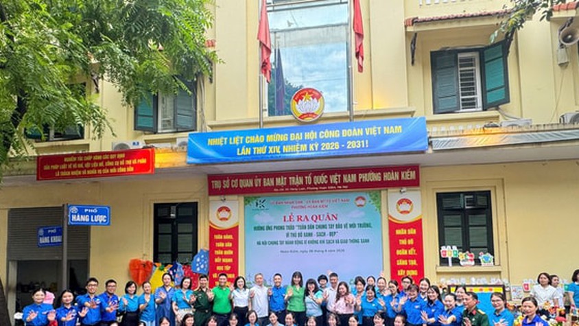 Phường Hoàn Kiếm phát động toàn dân chung tay bảo vệ môi trường