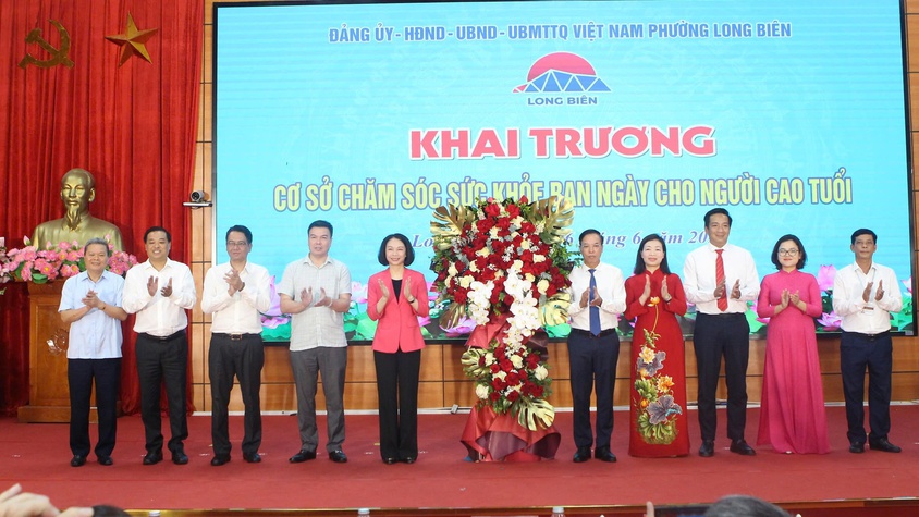 Khai trương mô hình chăm sóc sức khỏe ban ngày cho người cao tuổi