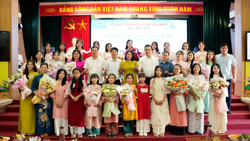 UBND xã Dương Hoà tổ chức vòng bán kết Hội thi “Hướng dẫn viên du lịch giỏi” năm 2026