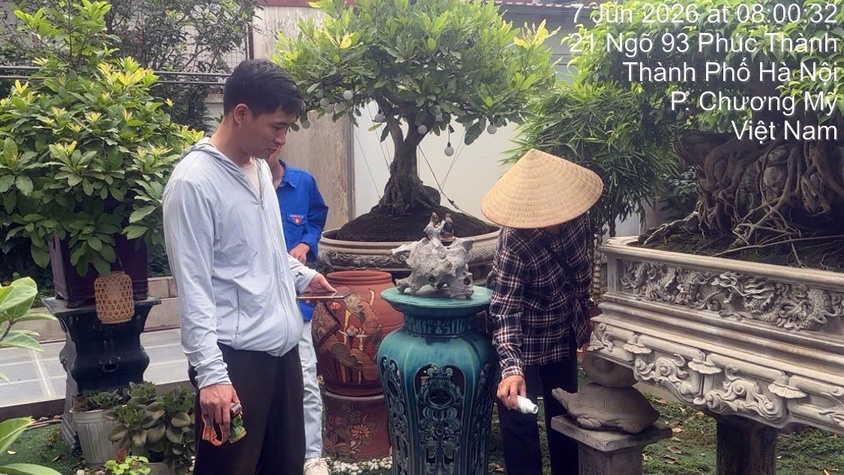 Phường Chương Mỹ đồng loạt ra quân tổng vệ sinh môi trường, diệt bọ gậy, chủ động phòng chống sốt xuất huyết năm 2026