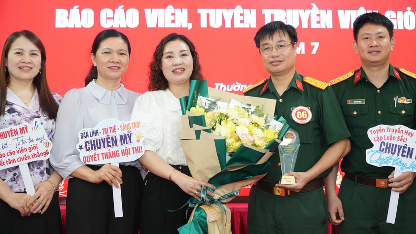 Thí sinh xã Chuyên Mỹ xuất sắc giành giải ba vòng sơ khảo Hội thi Báo cáo viên, Tuyên truyền viên giỏi cấp Thành phố năm 2026.