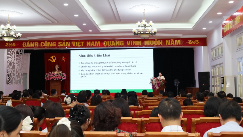 SỞ KHOA HỌC VÀ CÔNG NGHỆ ĐỒNG HÀNH CÙNG PHƯỜNG BỒ ĐỀ TRIỂN KHAI HỆ THỐNG QUẢN TRỊ THỰC THI NHIỆM VỤ VÀ ĐÁNH GIÁ CÁN BỘ THEO OKR/KPI