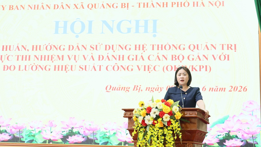 Xã Quảng Bị tập huấn quản trị công việc trên HanoiWork