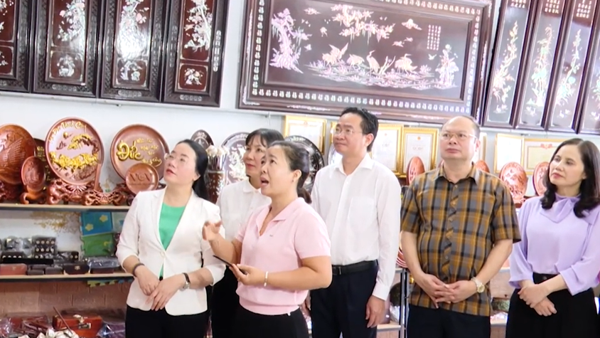Đón đoàn cán bộ Hội Nông dân TP Hà Nội, TP Đà Nẵng và tỉnh Đồng Nai