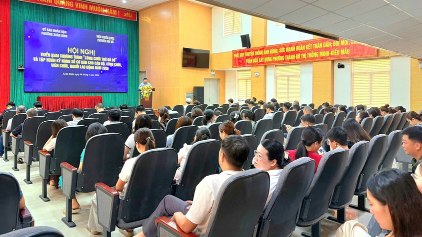 Phường Xuân Đỉnh triển khai chương trình 