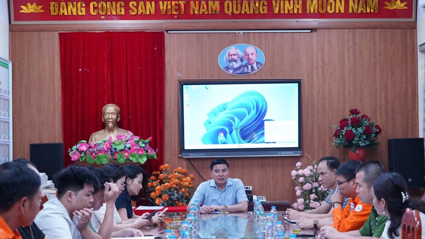 Phường Chương Mỹ kiểm tra công tác chuẩn bị kỳ thi tốt nghiệp THPT năm 2026 tại các điểm thi trên địa bàn