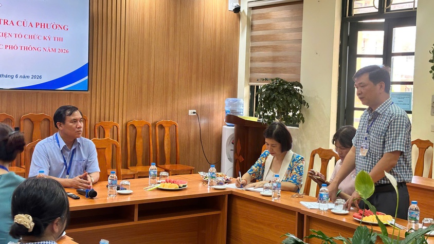 PHƯỜNG XUÂN ĐỈNH CHỦ ĐỘNG TRIỂN KHAI CÔNG TÁC CHUẨN BỊ CHO KỲ THI TỐT NGHIỆP THPT NĂM 2026