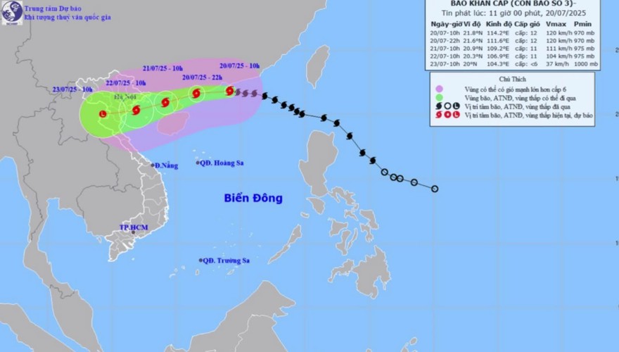 Xã Gia Lâm chủ động ứng phó bão Wipha (cơn bão số 3)
