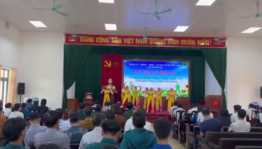 Vì một Tam Hưng: Sáng - Xanh - Sạch - Đẹp