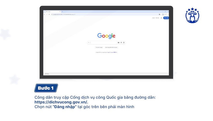 Hướng dẫn người dân làm thủ tục 