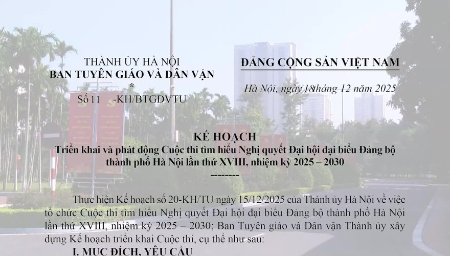 HƯỚNG DẪN CÀI ĐẶT VÀ THAM GIA CUỘC THI TÌM HIỂU NGHỊ QUYẾT ĐẠI HỘI ĐẠI BIỂU ĐẢNG BỘ THÀNH PHỐ HÀ NỘI LẦN THỨ XVIII