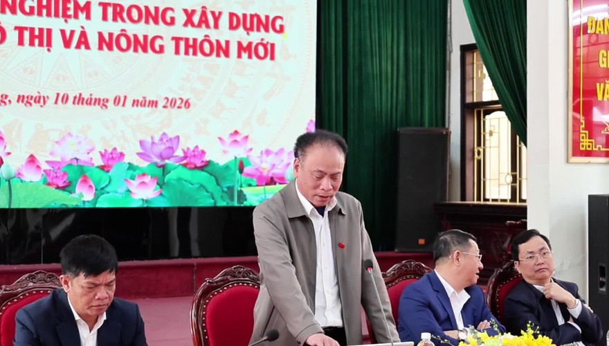Hội nghị trao đổi kinh nghiệm trong xây dựng cảnh quan đô thị và nông thôn mới

