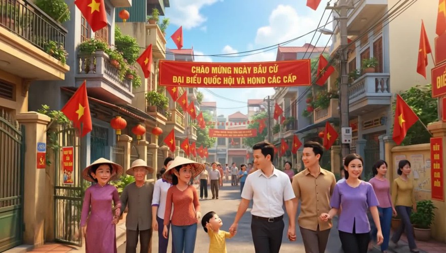 Hướng dẫn cử tri thực hiện bầu cử tại các điểm bỏ phiếu