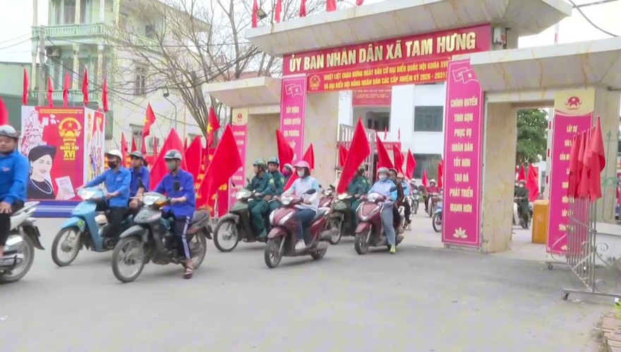 Tam Hưng sẵn sàng chào mừng Ngày hội non sông