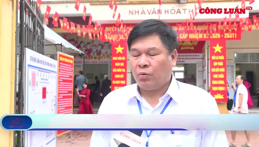 Cử tri Nam Phù gửi trọn niềm tin vào đại biểu dân cử