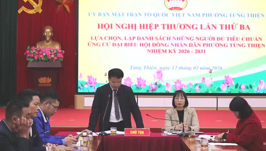 Phường Tùng Thiện  sẵn sàng cho 