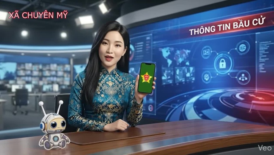 Chuyên Mỹ: Hướng dẫn người dân tra cứu và cập nhật thông tin khu vực bỏ phiếu và danh sách người ứng cử trên VNeID