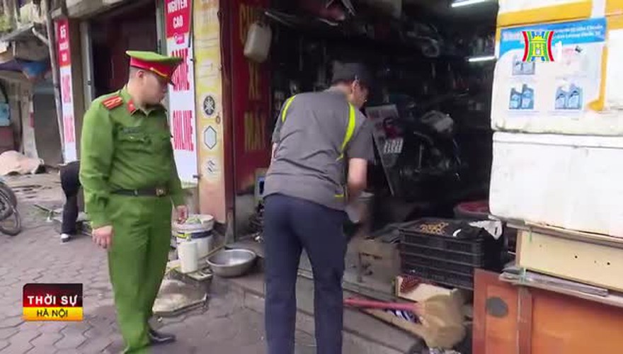 Phường Hai Bà Trưng siết chặt kỷ cương trật tự đô thị.