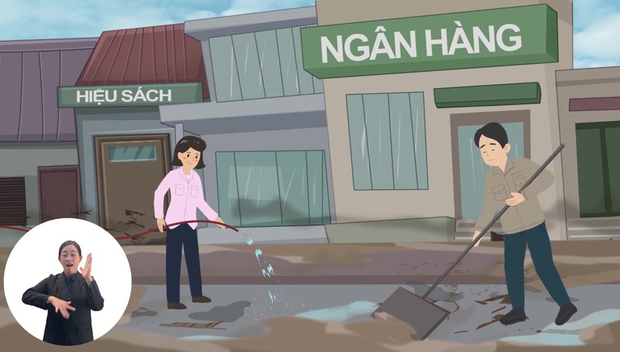 HƯỚNG DẪN VỆ SINH MÔI TRƯỜNG VÀ PHÒNG TRÁNH DỊCH BỆNH SAU MƯA LŨ