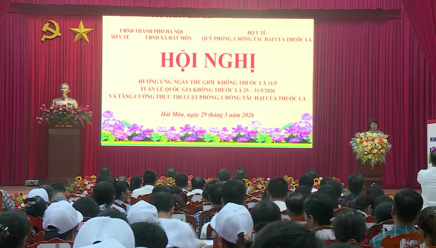 Hà Nội hưởng ứng Ngày Thế giới không thuốc lá 31/5