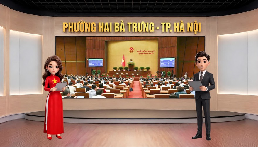 Clip (AI) Phường Hai Bà Trưng - Trạm kết nối số - Tuyên truyền về Luật Thủ đô năm 2026.