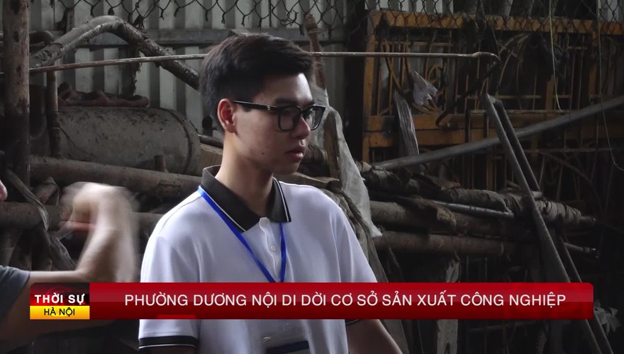 PHƯỜNG DƯƠNG NỘI DI DỜI CƠ SỞ SẢN XUẤT CÔNG NGHIỆP RA KHỎI ĐỊA BÀN